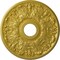 Ekena Millwork Apollo Ceiling Medallion (Fits Canopies up to 5 5/8"), 16 1/2"OD x 3 5/8"ID x 1 1/8"P, Rich Gold CM16APRGS - alternate 1